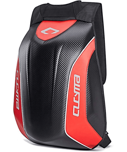 Cucyma 30 Litre Hard Shell Motorcycle Backpack - Red