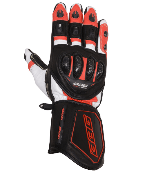 BBG Racer Riding Gloves - Red