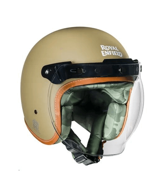 Royal Enfield Classic Camo Print Helmet - Desert Storm