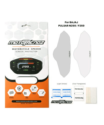 Mototrendz Speedo Protection Film for Bajaj N 250 / F 250