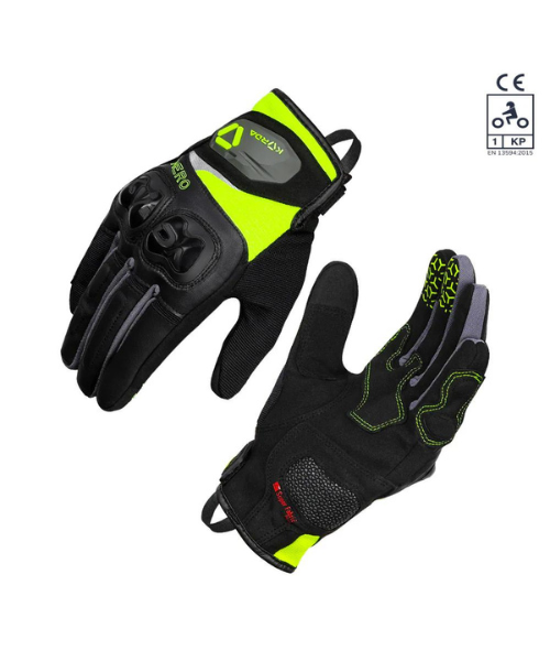 Korda Aero Riding Gloves - Fluorescent Yellow