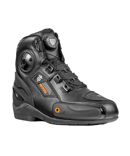 Mototech Asphalt v3 Short Riding Boots - with Moz Lacing System