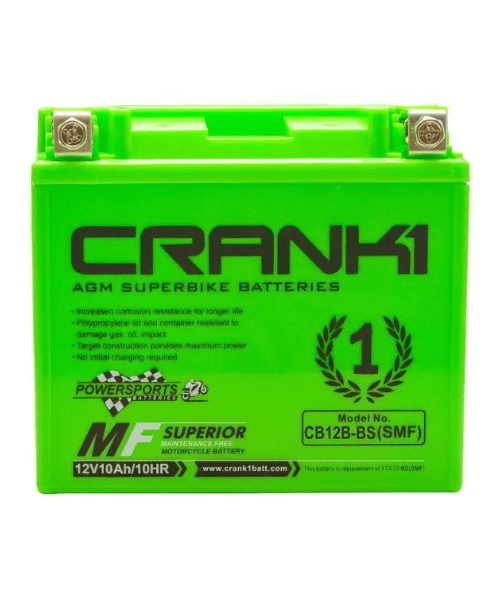 Crank1 Battery For Ducati Multistada 1260-CB12B-BS