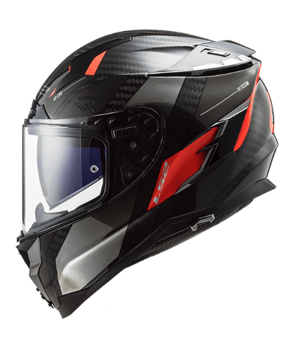 LS2 FF327 Challenger CT2 Alloy Helmet - Chrome Orange