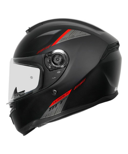 MT Hummer B Solid Helmet - Matt Black