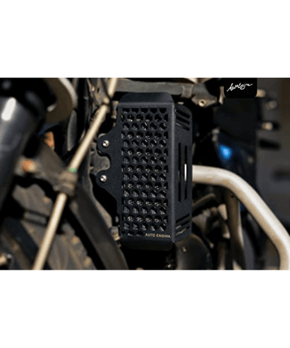 Auto Engina Himalayan Radiator Guard Compatible for Royal Enfield Himalayan Scram,BS3,BS4,BS6 Models - Black