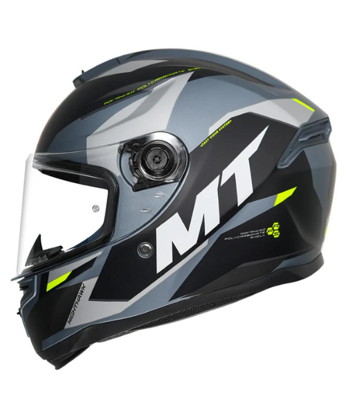 MT Hummer B Nighthawk Helmet - Matt Grey