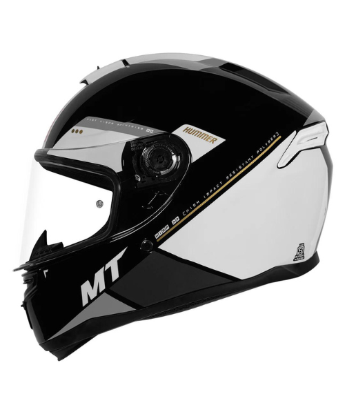 MT Hummer B MIR Helmet - Gloss Black