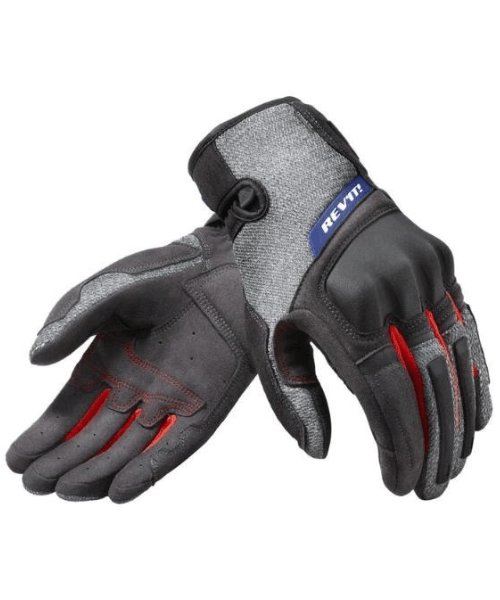 Rev’it! Volcano Gloves - Black Red