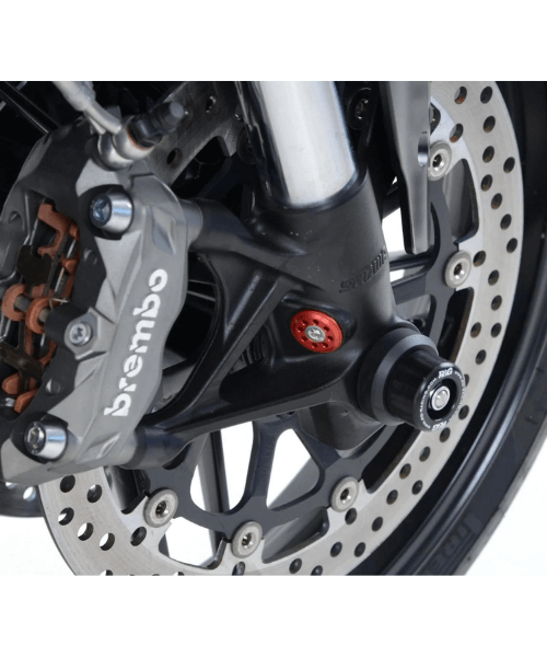 R & G Fork Protector for Ducati Panigale V4 /899/959/1199/1199S/1199R/1299/1299S (All Years) - FP0171BK