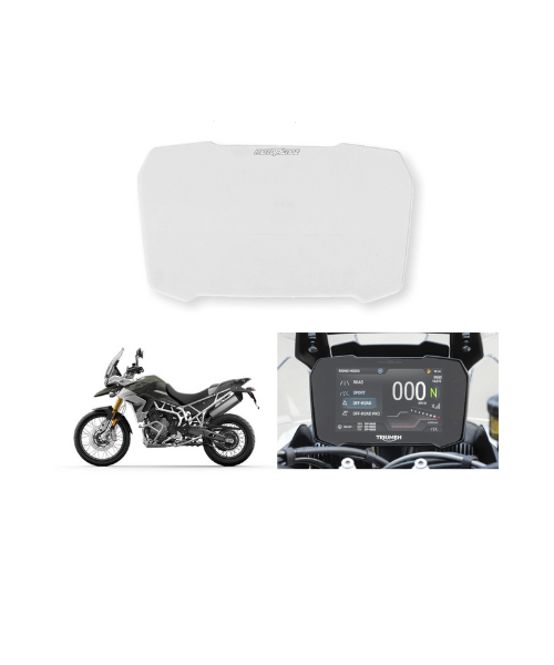 Mototrendz Speedo Protection Film for Triumph Tiger - Clear