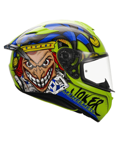 MT Targo Pro Joker Helmet – Gloss Fluorescent Yellow