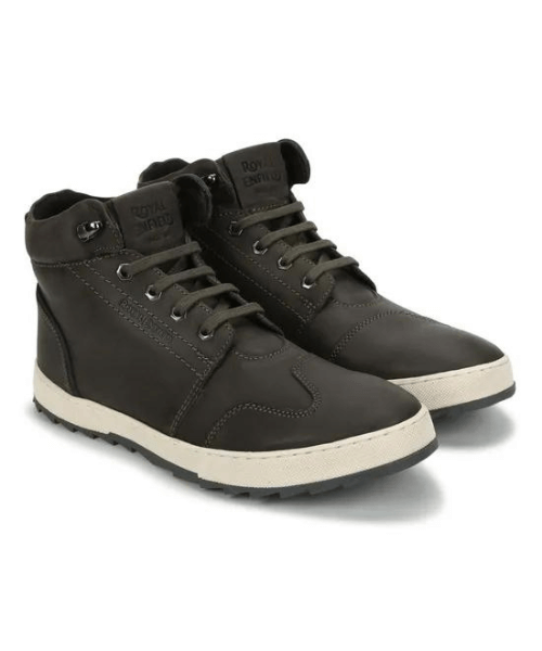 Royal Enfield Scud Riding Boots - Grey