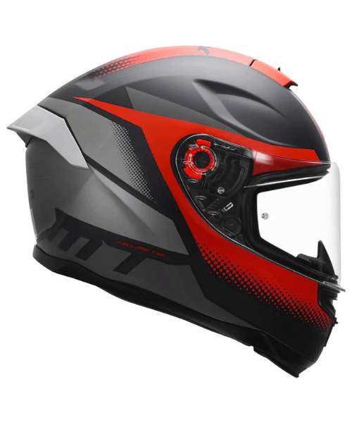 MT Hummer Brick Helmet - Matt Red