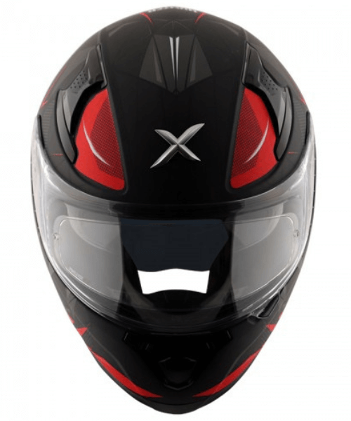 AXOR Apex Hunter D/V Helmet - Dull Black Red