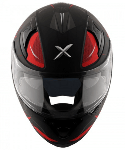 AXOR Apex Hunter D/V Helmet - Gloss Black Red