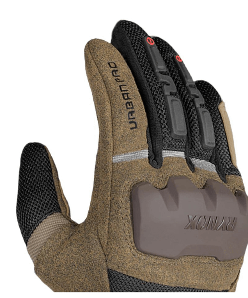 Rynox Urban Pro 2 Riding Gloves - Brown Black