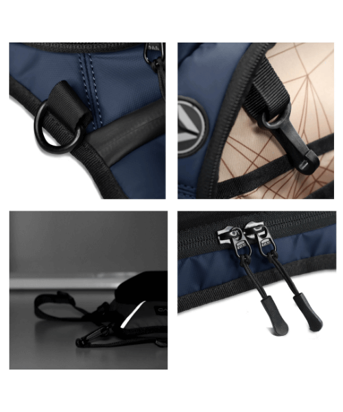 Carbonado Turtle Thigh Bag - Deep Blue