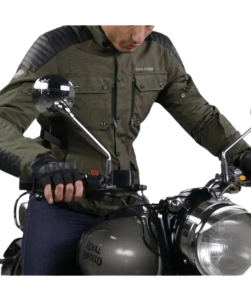 Royal Enfield Khardung LA Riding Jacket - Olive