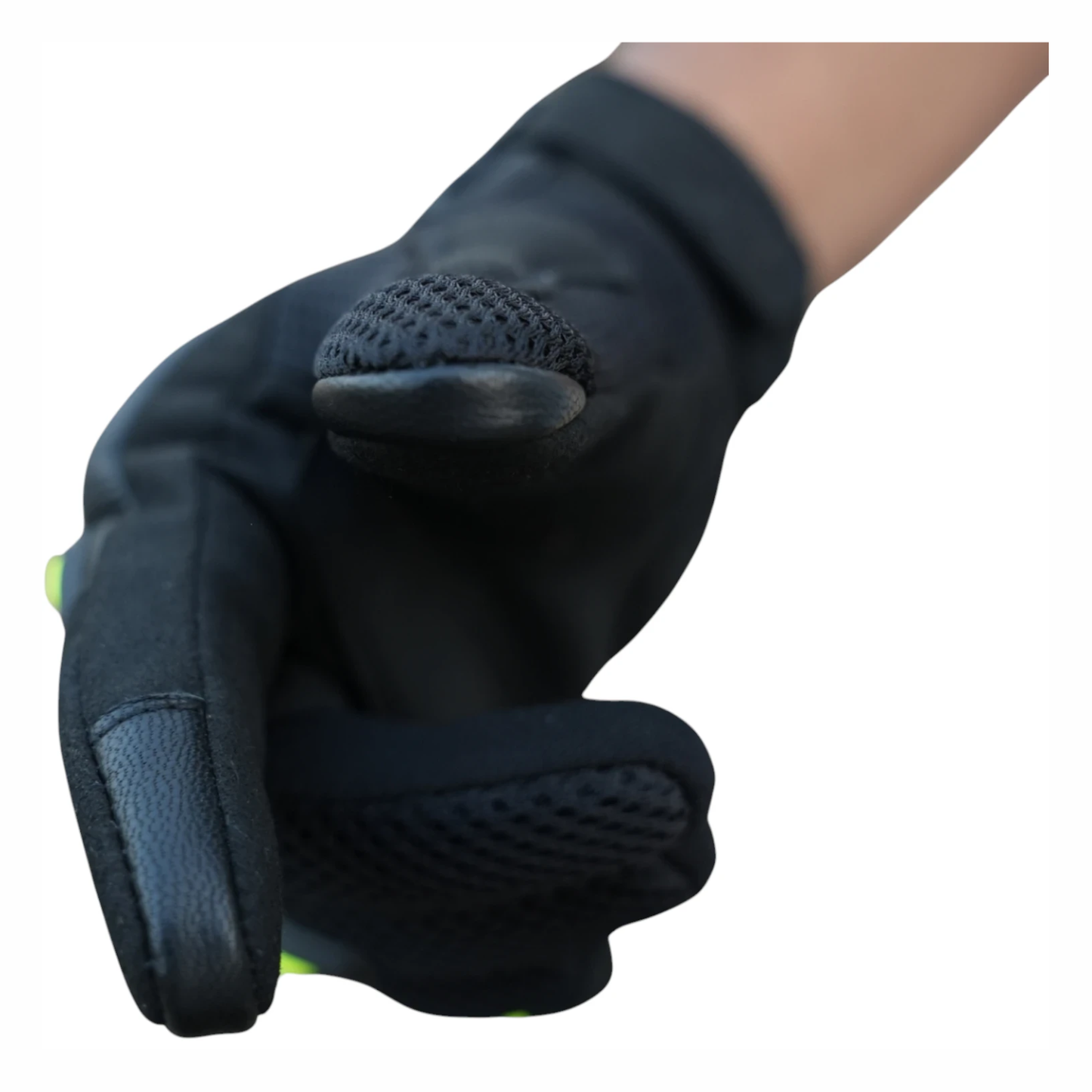Bison ProGear Raptor Riding Gloves - Black Red