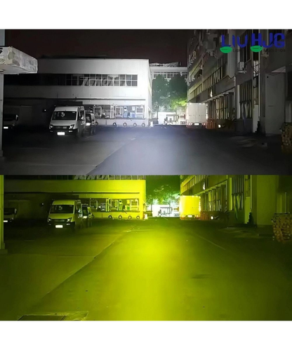 HJG 80W Laser Cannon Fog Light Dual Colour - Pair