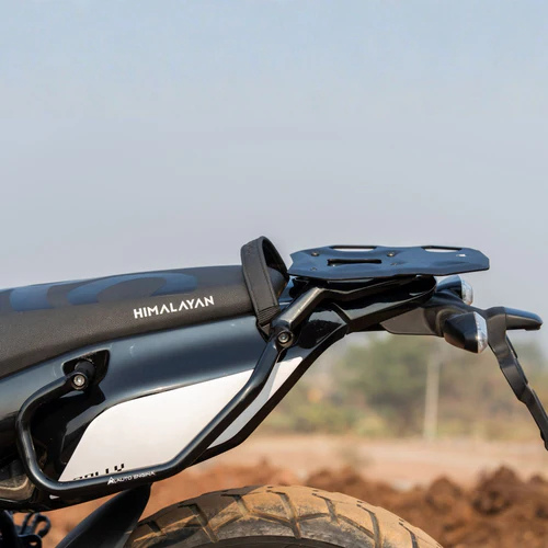 Auto Engina Rally Saddle Stay + Rally Top Rack for Royal Enfield Himalayan 450 - Black