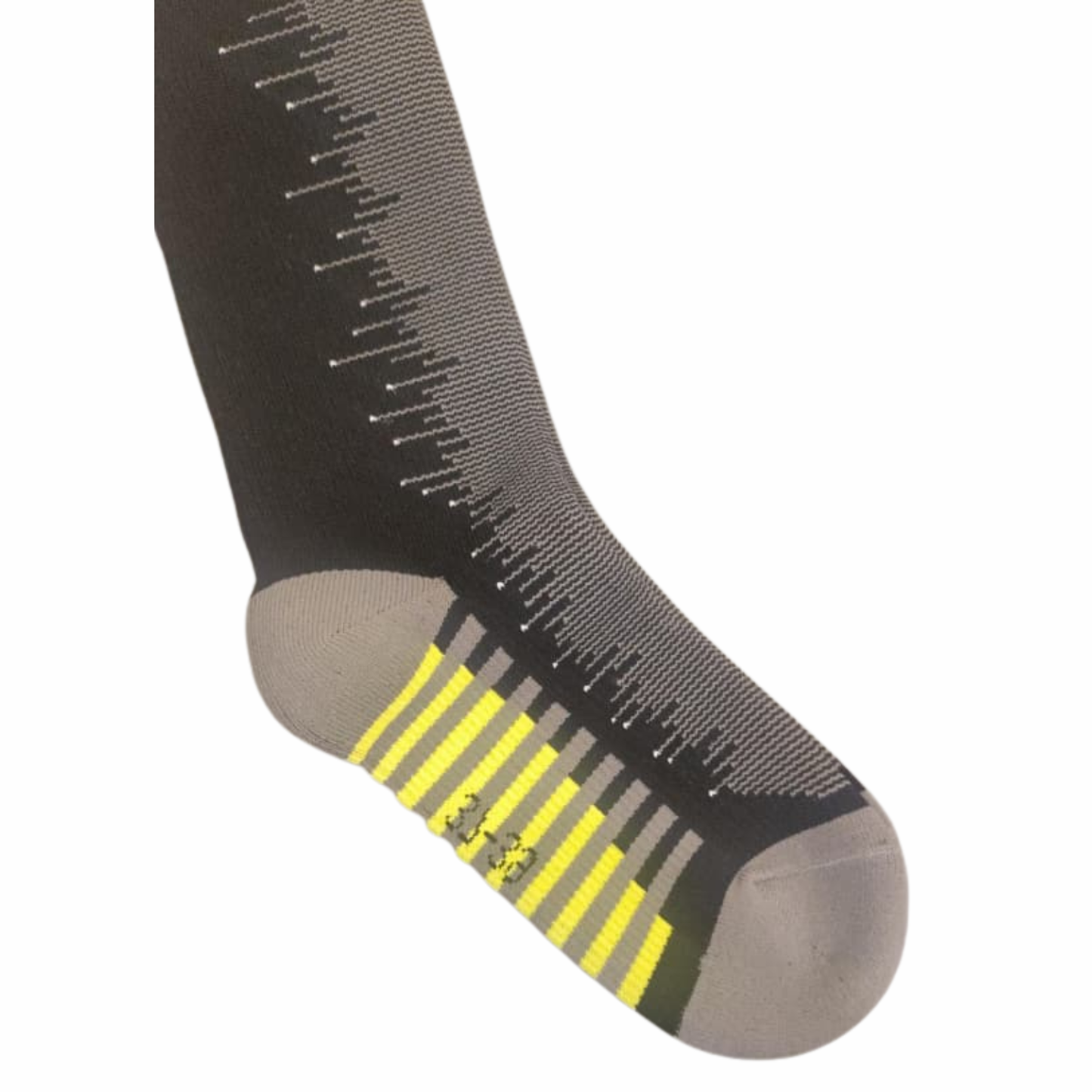Moto Arch Knee High Waterproof and Winter Socks - Black Yellow