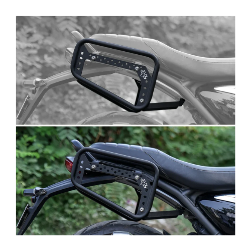 Viaterra Triumph Speed 400 Saddle Bag Rack - Viaterra