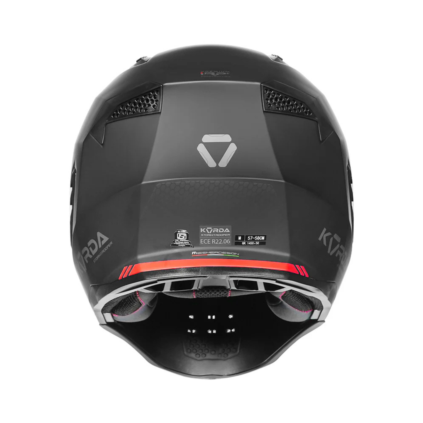 Korda Storm Trooper Solid Helmet - Matt Black