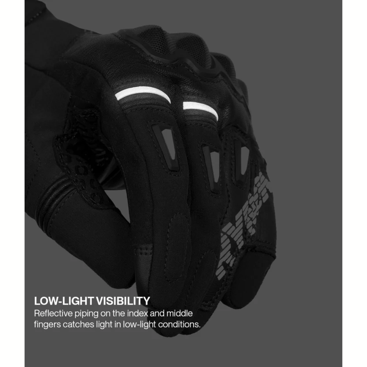 Rynox Delta GT Riding Gloves - Black - Rynox