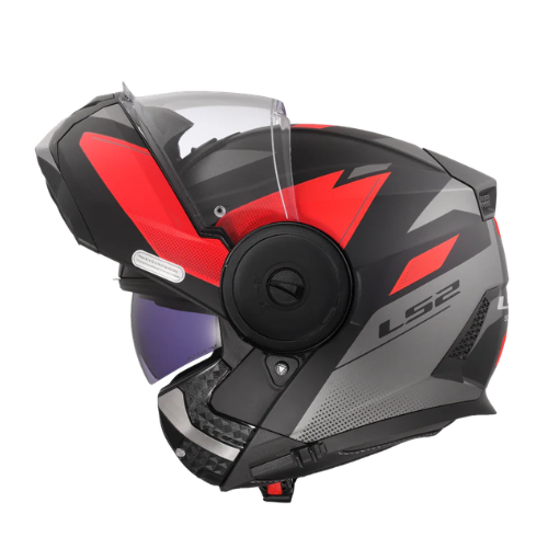 LS2 FF902 Scope ll Duria Helmet - Matt Black Red - LS2