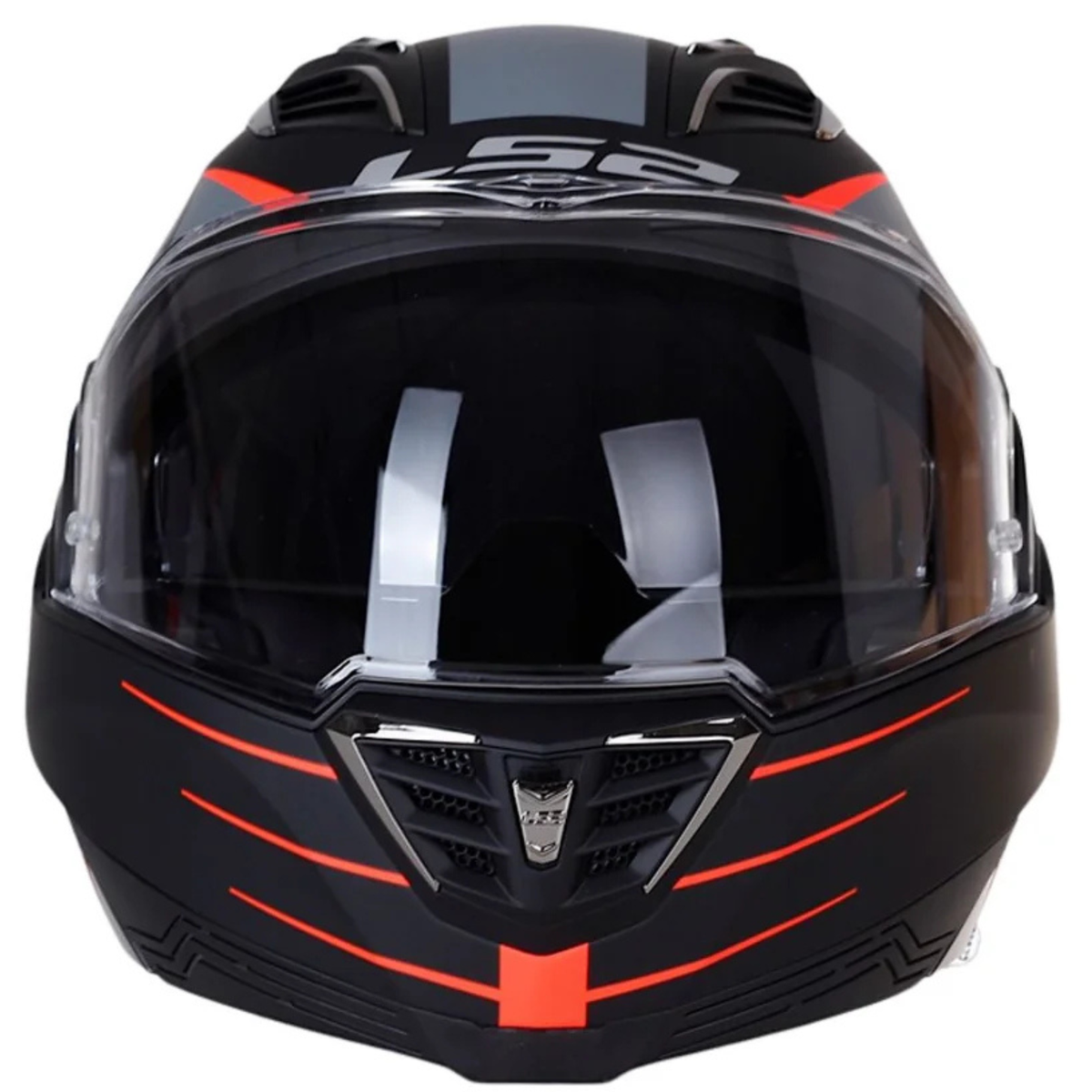 LS2 FF900 Valiant II Codex Helmet - Matt Black Titanium - LS2