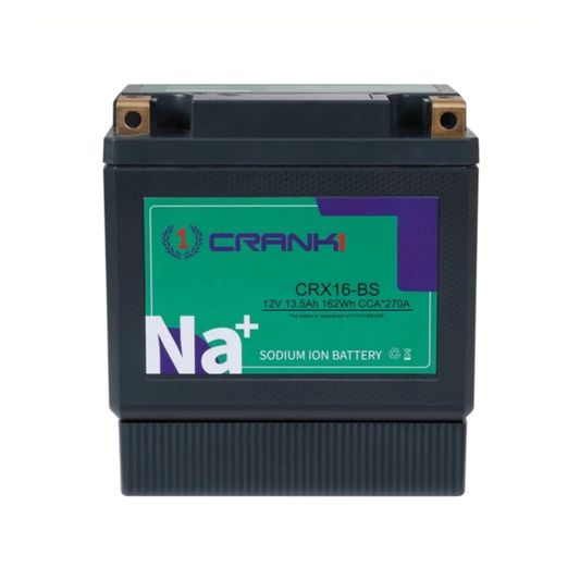 Crank1 Triumph Tiger 800 XCA (2014-2020) Sodium ION Factory Activated Battery - CRX16-BS