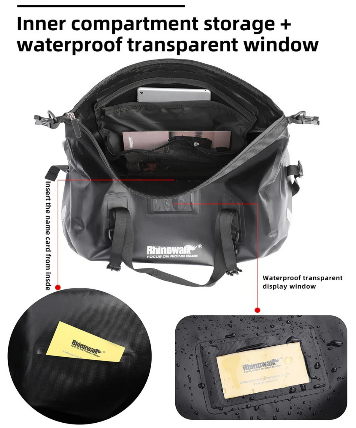 Rhinowalk Waterproof Duffel Bag 45L - MT20450 - Rhinowalk