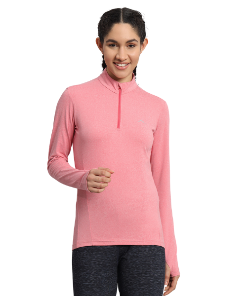 Reccy Women's Nomadic Full Sleeves T Shirt - Bubblegum