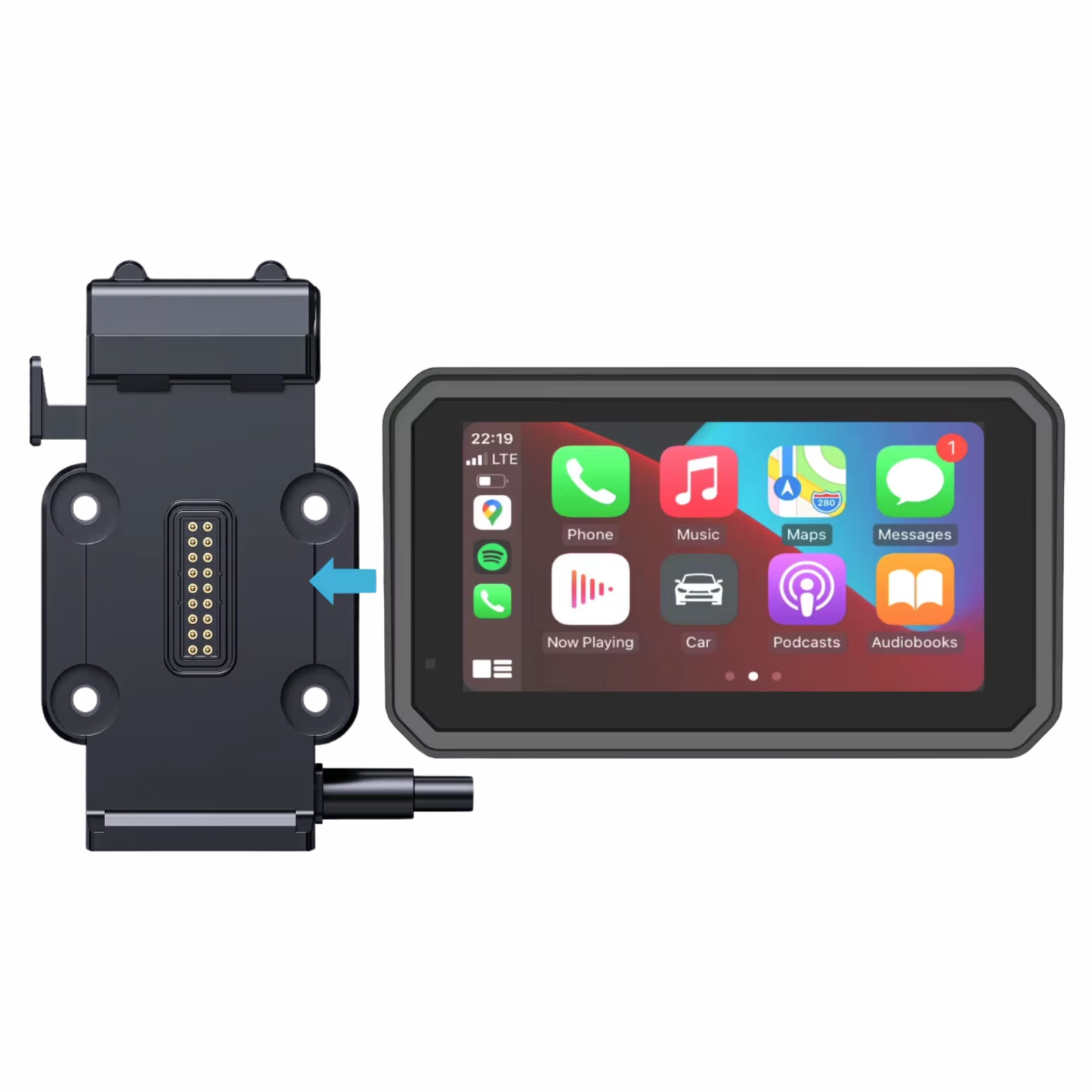 LBC Moto M3 Elite Pro Univarsal Plug and Play Navigation with TPMS