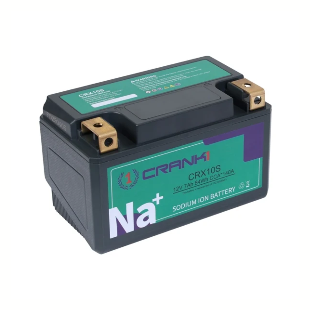 Crank1 Kawasaki Ninja ZX-4R (2023 Onwards) Sodium ION Factory Activated Battery - CRX10S - Crank 1