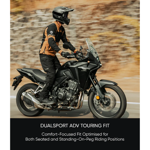Rynox Outlander Pro CE Certified Class AA Riding Pant - Black