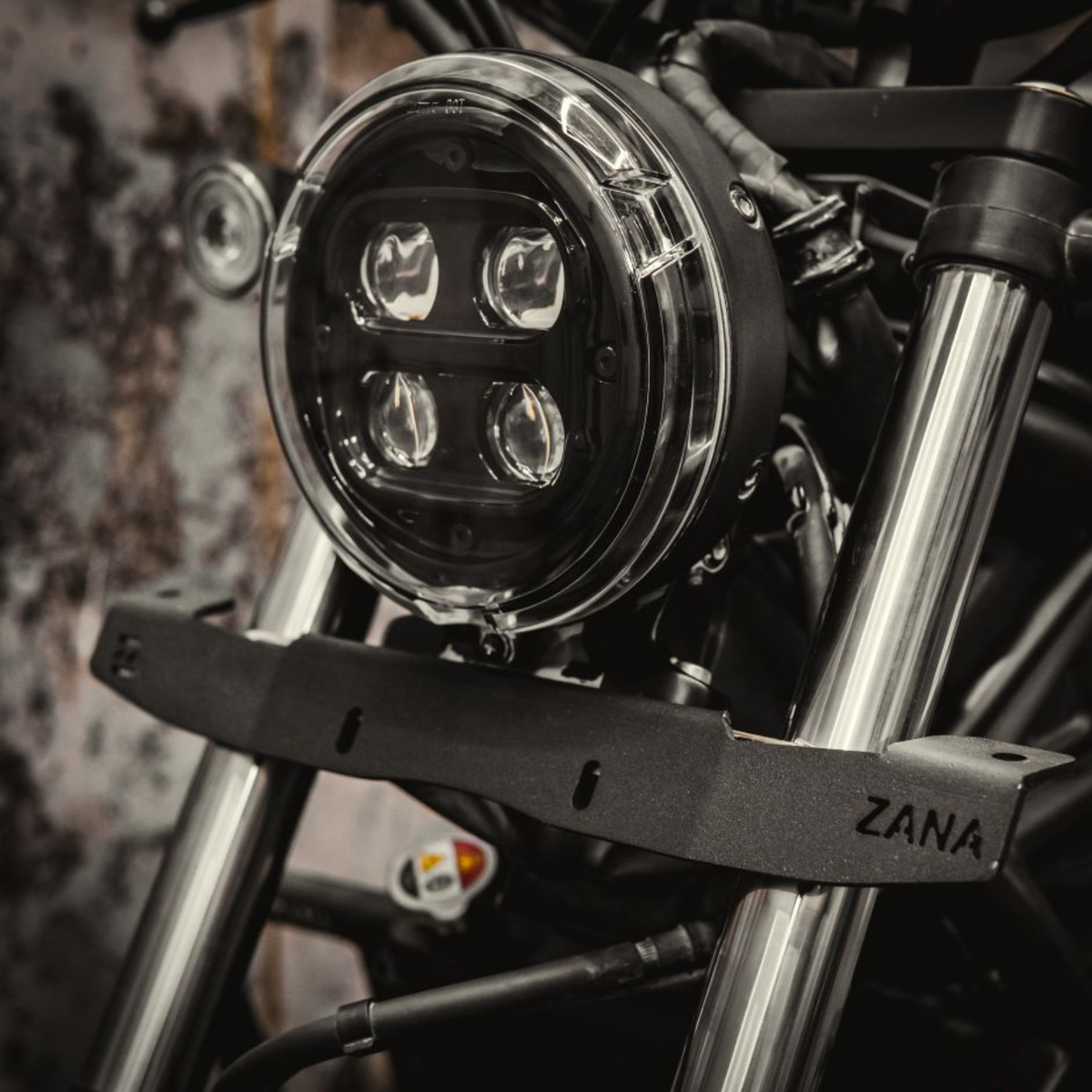 Zana Honda Rebel 500 Fog Light Mount - ZI-8628 - Zana