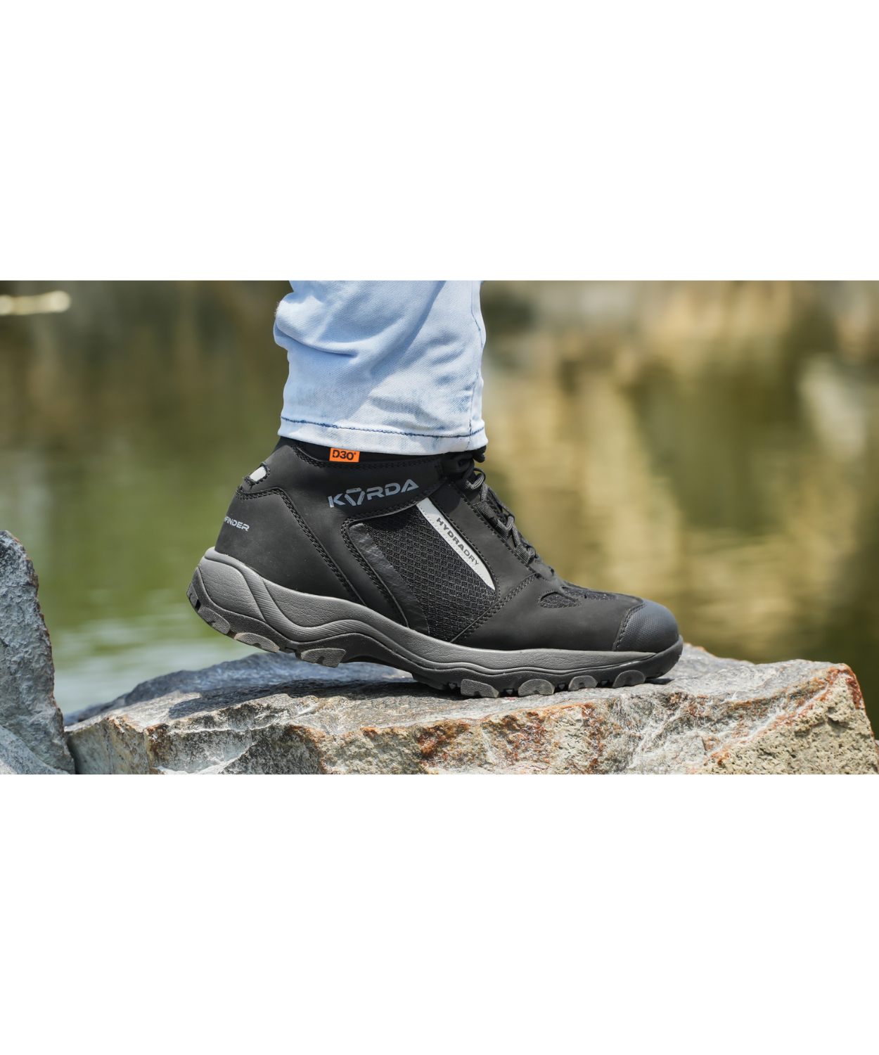 Korda Pathfinder Water Proof Riding Boot with D3O - Black