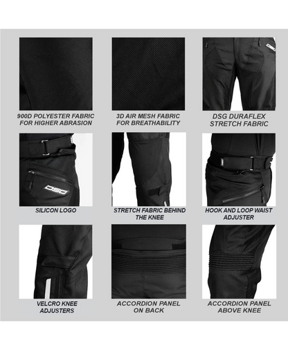 DSG Nero V2 Riding Pants - Black