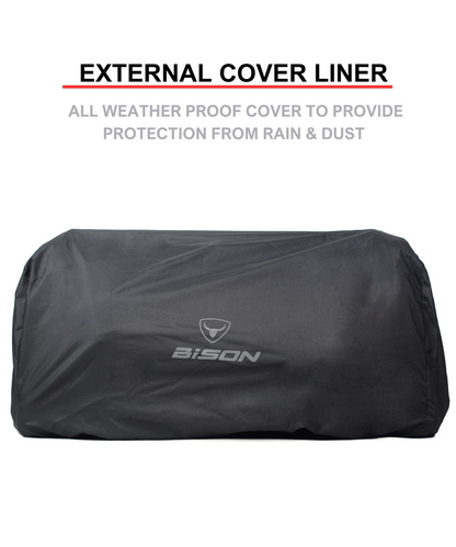 Bison ProGear Camper 50L Tail Bag - Black