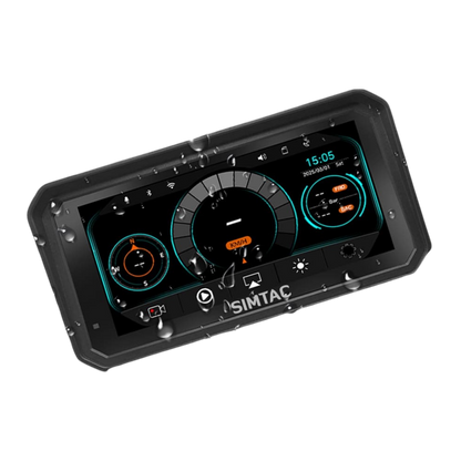 Simtac M8DT Detachable Motorcycle Navigation 6.0 Inch IPS Screen