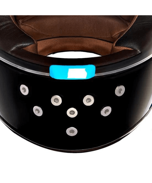 Royal Enfield FF NH44 Lite Gloss Blue Waves - Gloss Black & Blue