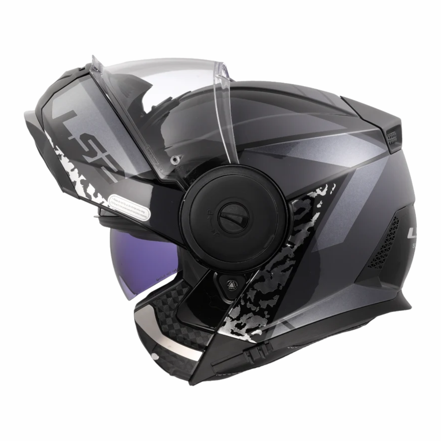 LS2 FF902 Scope II Oxyd Helmet - Gloss Black Titanium