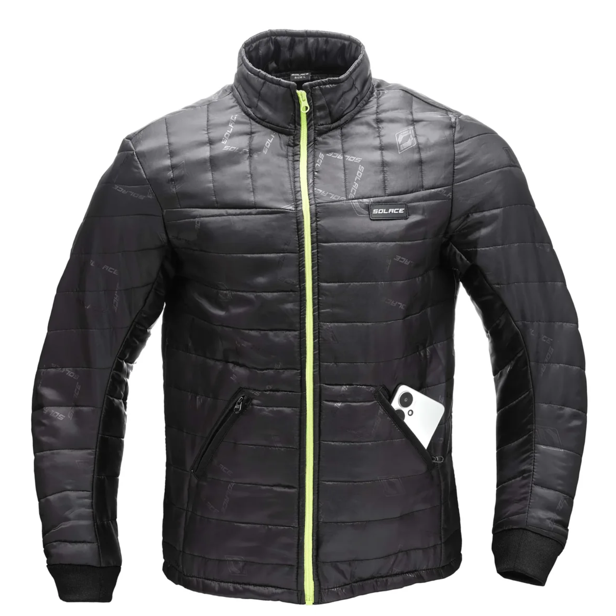 Solace Furious V4.0 Touring Jacket - Grey Black Neon - Solace