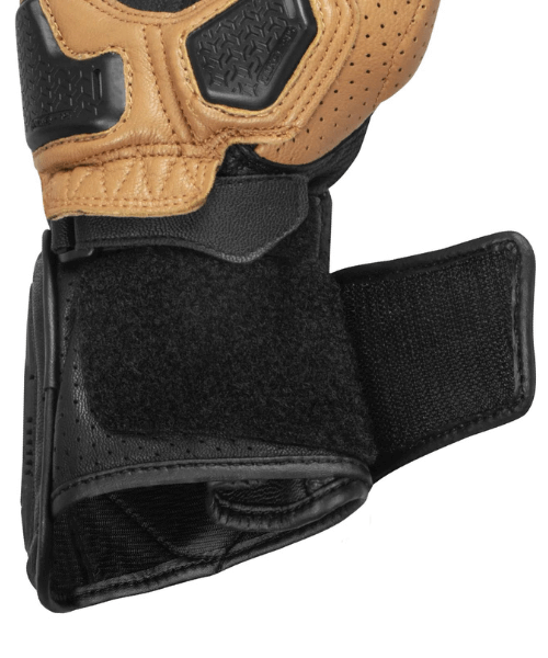 Rynox Storm Evo 3 Riding Gloves - Sand Brown Black