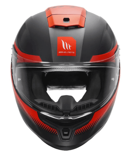 MT Hummer Brick Helmet - Matt Red