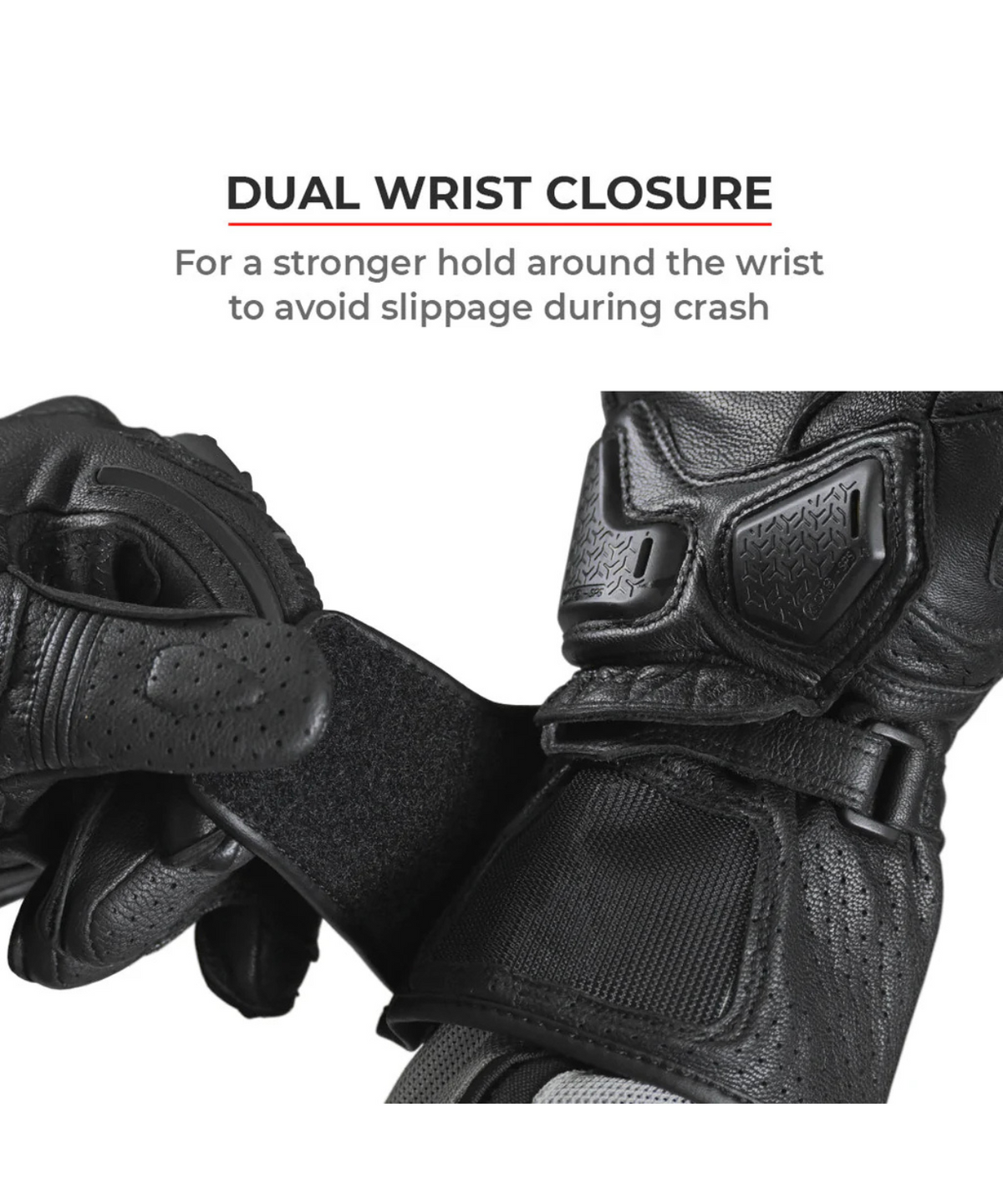 Viaterra Grid Full Gauntlet Motorcycle Riding Gloves - Fluorescent Green - Viaterra