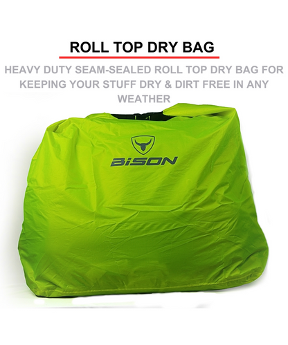 Bison ProGear Camper 50L Tail Bag - Black